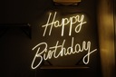 Happy Birthday Neon Sign #3 Letras y Carteles de Neón Personalizados  Online. Oh! My Neon, donde Comprar Letreros de Neón Personalizados  Flexibles y Baratos