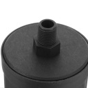 2 SZT. BLACK MUFFLER HALASU Z ABS DO COMPRESSOR POWIETRZA, LATWY INSTALLATION  photo 14