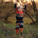 TuSzyte | Modna bluza z kapturem, bawełna R.128 Wiek dziecka 7 lat +