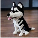 ÉPÍTŐKOCKÁK KUTYA HUSKY DOG 2100 DB-OS GYEREKEKNEK AJÁNDÉK Márka más