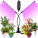 2 x Lampa do Wzrostu Roślin Uprawy 40 LED Panel Timer + Pilot Wodoodporna Kod producenta dwa ramiona 2 światła roślin warzyw kwiatów