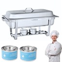 Bemar Гастрономический обогреватель GN 1/1 9L Бесплатное гелевое топливо