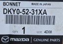 MAZDA CX-3 CX3 15-21 КАПОТ КРИШКА DKY0-52-31XA  (16660837244) фото min 10