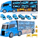 ГРУЗОВИК С МАШИНАМИ ЧЕМОДАН ГРУЗОВИК ЭВАКУАТОР ПОЛИЦЕЙСКИЕ МАШИНЫ ВЕРТОЛЕТ