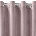 Бархатная штора 140х250 Еврошторы Rosa Powder