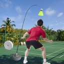 Sportowy trening badmintona Pojedynczy trening z 1 badmintonem Model Urządzenie treningowe do badmintona Samodzielny