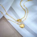 Женское золотое ожерелье Boho Celebrity из хирургической стали 316L с позолотой 18 карат