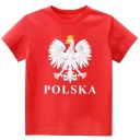 ФУТБОЛКА ПОЛЬСКОГО ФАНАТОРА С ЭМБЛЕМОЙ, 146 год