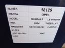 OPEL MERIVA A COUVERCLES DE COFFRE ARRIÈRE HAYON 5D LAK. Y20Zphoto 5