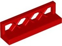 LEGO 3633 Барьер для забора 1x4x1 красный 1 шт.