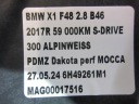 BMW X1 F48 B46 F45 F46 FILTRE AIR CHÂSSIS FILTRE 13717639749 7639749photo 9