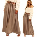 Юбка женская юбка длинная макси летняя женщина модная айдо бежевая 2662