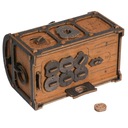 3D drevené puzzle hlavolam Escape Room Truhlica s pokladom Wooden.City Vek dieťaťa 14 rokov +