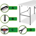 СТОЛ ДЛЯ ОБЕДОВАНИЯ, СКЛАДНОЙ, РАСШИРЯЕМЫЙ, САДОВЫЙ, КЕМПИНГОВЫЙ, 120 см