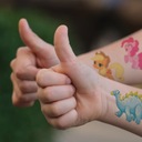 Моющиеся татуировки для детских экскаваторов