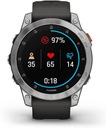 НОВЫЕ СМАРТ-ЧАСЫ GARMIN EPIX 2 GPS 10ATM СТАЛЬ СТАЛЬ С СЕРЫМ РЕМЕШКОМ