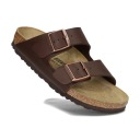 BIRKENSTOCK Arizona 051703 Темно-коричневые шлепанцы, размер 38