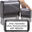 PIECZĄTKA TRODAT 8911 DO 4 LINII FIRMOWA IMIENNA BIUROWA PROJEKT + GUMKA