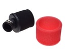 Vzduchový filter pitbike červený 38mm 45&quot; Výrobca Wilmat