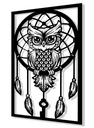 Картина Настенная отделка Сова Ловец снов панно