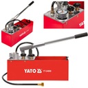 РУЧНОЙ НАСОС YATO ДЛЯ ИСПЫТАНИЙ ДАВЛЕНИЕМ 50 БАР 12 Л