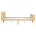 vidaXL Rám postele, masívne borovicové drevo, 180x200 cm Farba nábytku odtiene hnedej