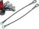 2x ОТКРЫТКА ТРОСА ЗАДНЕГО БАГАЖНИКА TOYOTA HILUX VIGO (2005-2015)