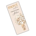 Благодарность гостям MERCI за крещение 5 шт.