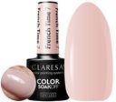 CLARESA FRENCH TIME 7 LAKIER HYBRYDOWY FRENCH MANICURE CIELISTY NUDE