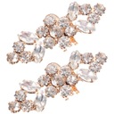 Модные ботинки с пряжкой из стразов, декор ботинок, 2 шт.