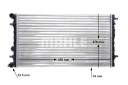 RADIATEUR MOTEUR EAU VW NOUVEAU BEETLE 1.4-2.0 01.98-10.10 MAHLEphoto 10