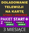 ПОПОЛНЕНИЕ ТНК СТАРТ+ CANAL+ ПАКЕТ СПОРТ 3/4 3м