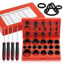 НАБОР МАСЛОСТОЙКИХ УПЛОТНИТЕЛЬНЫХ КОЛЬЦЕВ + КРЮЧКИ