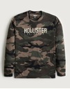 lekka bluza Hollister longsleeve moro camo M Marka Hollister