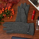 Dámske rukavice sivé dotyk fleece BELTIMORE K29 sivá, strieborná Hmotnosť (s balením) 0.1 kg