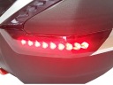 КОФР ЦЕНТРАЛЬНИЙ HF E68 SILVER 48L СВІТЛО СТОП LED (СВІТЛОДІОД)  фото 5
