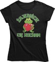 Dámske tričko Valentín Žabie ťa milujem potlač humor ZADARMO 244 L Počet kusov v ponuke 200 szt.