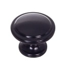 Черная мебельная ручка