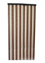 ДВЕРНАЯ ШТОРА С КОРИЧНЕВЫМИ ПОЛОСАМИ СЕТКА ДЛЯ НАСЕКОМЫХ МОСКИТНАЯ СЕТКА 90х200 см