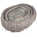 ЦВЕТОЧНЫЙ ГОРШОК, ПЛЕТЕННАЯ КРЫШКА, ЦВЕТОЧНАЯ КОРЗИНА, ПОСАДКИ ДЛЯ КРЕМОВКИ, Набор 3 шт.