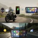 CARPURIDE W603D 6,3-CALOWY ЭКРАН МОТОЦИКЛЕТНЫЙ CARPLAY, ДВОЙНОЕ КАМЕРЫ HD  фото 5