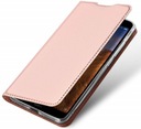 Etui HUAWEI Y6P z klapką Dux Ducis skórzane Skin Leather jasny róż Dedykowany model Huawei Y6P