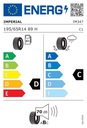 1x LETNÁ PNEUMATIKA 195/65R14 Imperial ECODRIVER 4 89H Značka Imperial