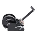 3500 LBS HAND WINCH AVEC CÂBLE ACIER 33 STOP DUAL GEAR WCIAGARKA MANUELLE BIELLE MANUELLEphoto 11