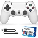 КОНТРОЛЛЕР PS4 PAD DOUBLESHOCK БЕСПРОВОДНОЙ НОВЫЙ БЕЛЫЙ PRO SLIM PS4 + PC