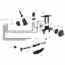 WSPOMAGANIE C-360 WAŁ KARDANA OŚ PŁASKA ORBITROL HYDRAULICZNE KOMPLET