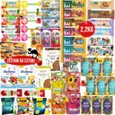 MEGA ZESTAW ZDROWYCH SŁODYCZY I PRZEKĄSEK 2 50szt