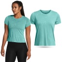 ФУТБОЛКА ЖЕНСКАЯ ТЕРМОАКТИВНАЯ ДЛЯ ТРЕНИРОВКИ UNDER ARMOR SPORT 1382435