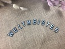 WELTMEISTER надпись, штамп