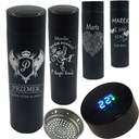 ПЕРСОНАЛИЗИРОВАННАЯ ТЕРМОКРУЖКА СВЕТОДИОДНЫЙ ДИСПЛЕЙ ТЕМПЕРАТУРЫ С ГРАВИРОВКОЙ